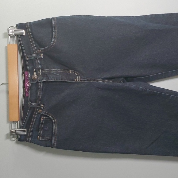Gloria Vanderbilt jeans women's size 4p 4 petite blue dark demin jeans - Picture 14 of 14